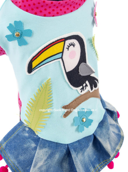 Toucan Dog Dress