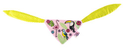  Toucan Dog Scarf Pink