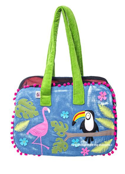 Tropical Toucan Zipper Dog Carrier