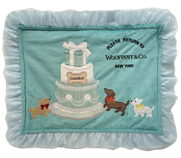 Wooffany & Co. Pawty Cake Dog Mat